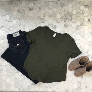 NWOT Old Navy Luxe Tee